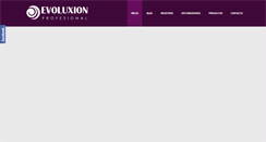 Desktop Screenshot of evoluxionprofesional.com